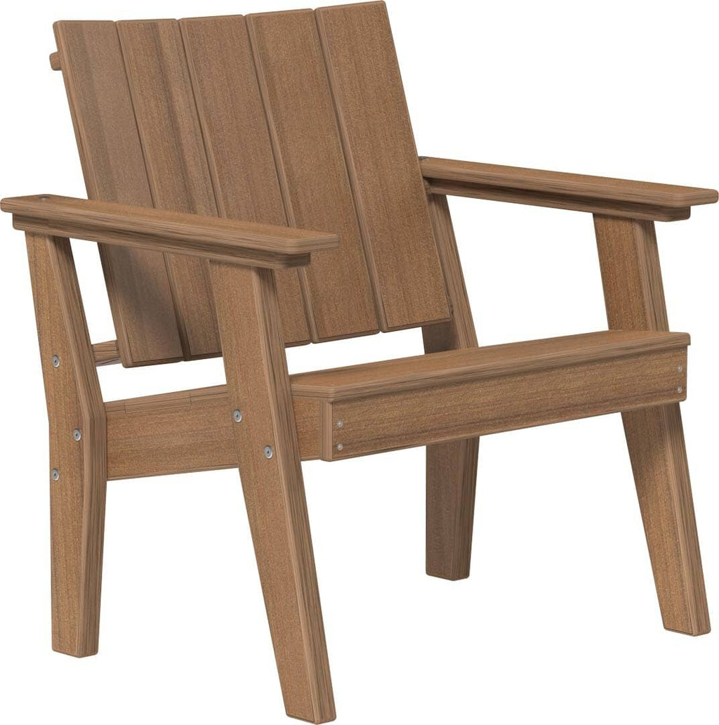 LuxCraft Poly 5 Piece Fire Pit Table & Chairs Set