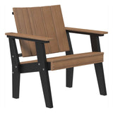 LuxCraft Poly 5 Piece Fire Pit Table & Chairs Set