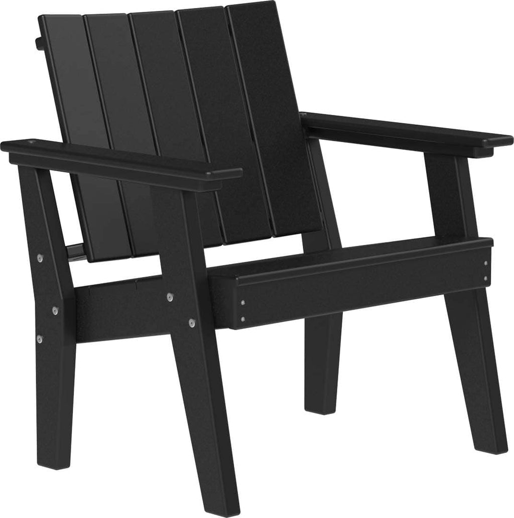 LuxCraft Poly 5 Piece Fire Pit Table & Chairs Set
