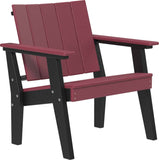 LuxCraft Poly 5 Piece Fire Pit Table & Chairs Set