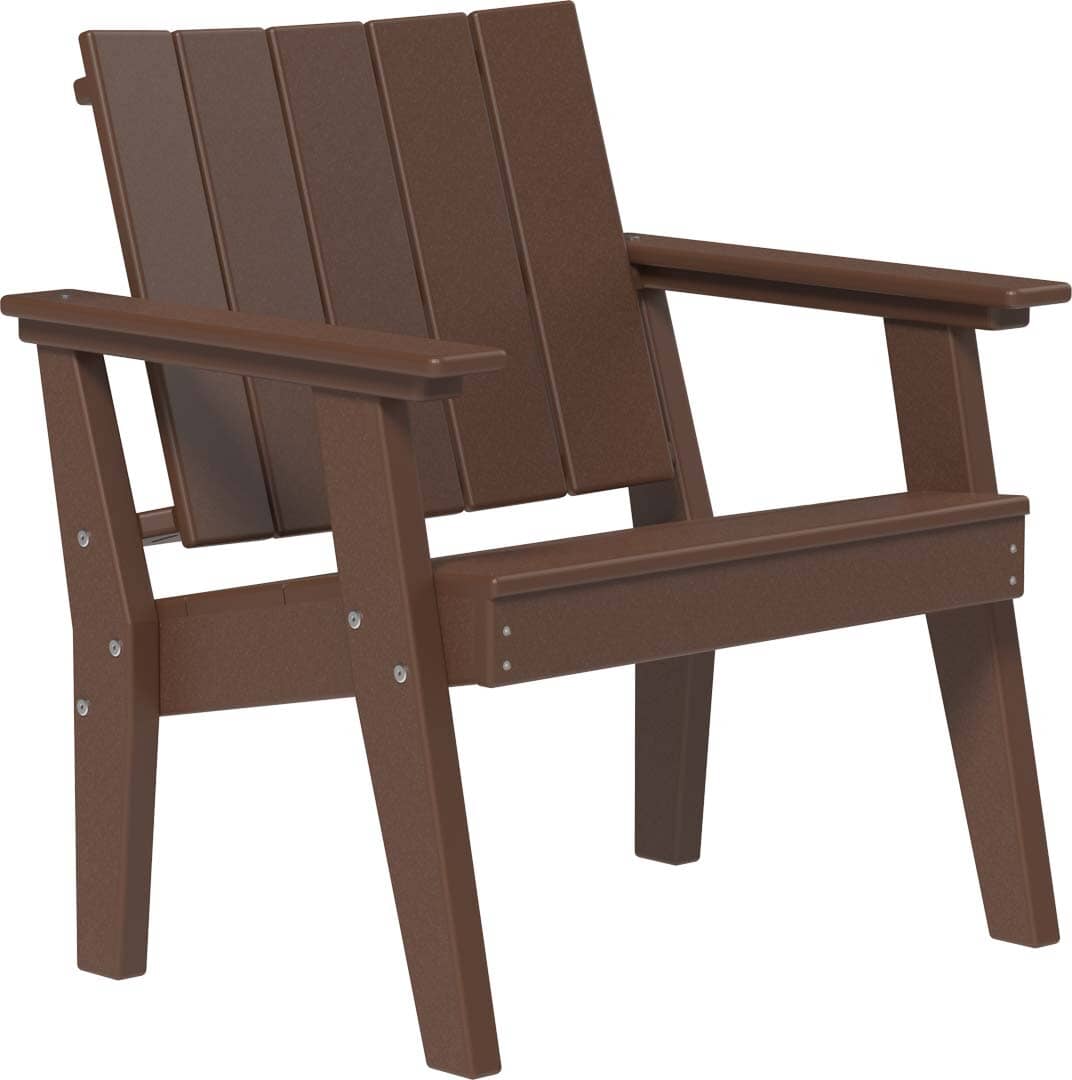LuxCraft Poly 5 Piece Fire Pit Table & Chairs Set