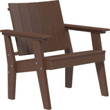 LuxCraft Poly 5 Piece Fire Pit Table & Chairs Set