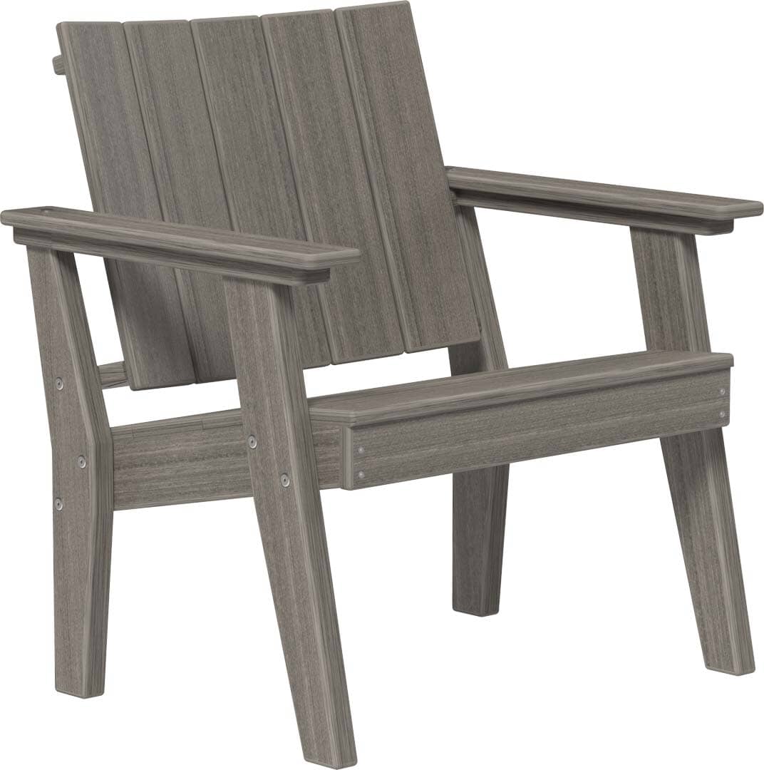 LuxCraft Poly 5 Piece Fire Pit Table & Chairs Set