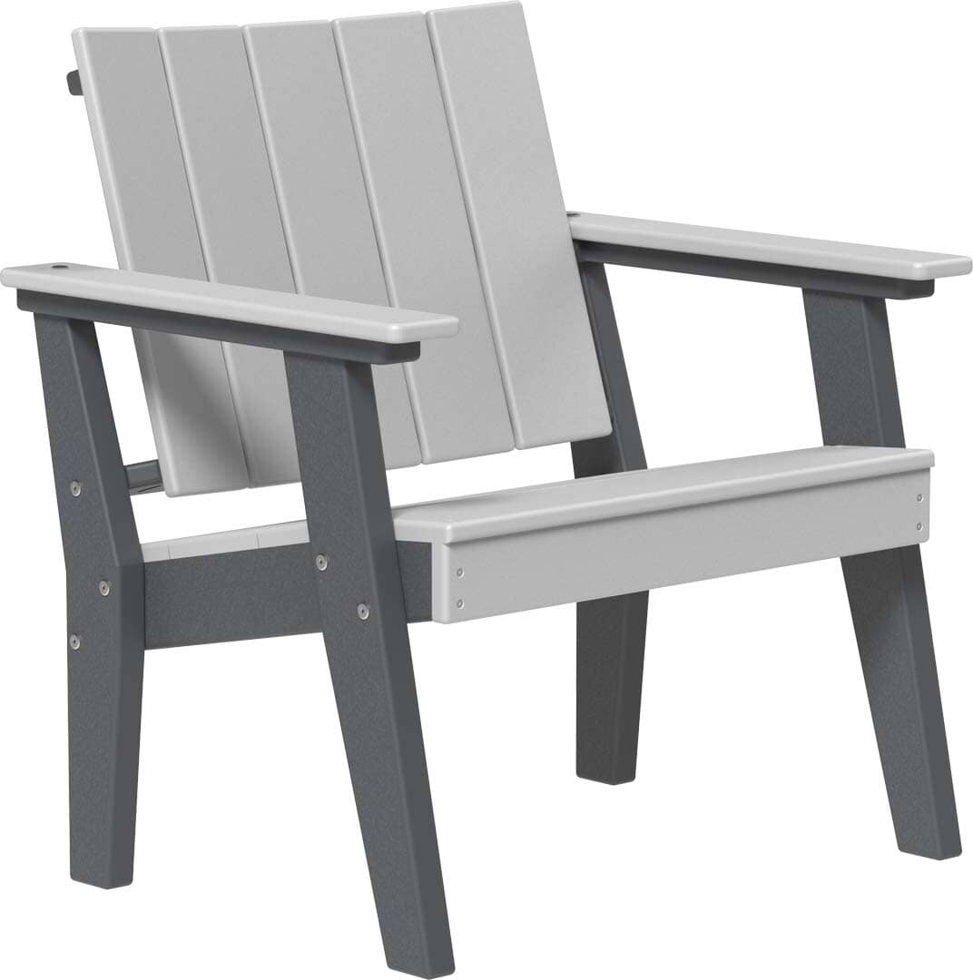 LuxCraft Poly 5 Piece Fire Pit Table & Chairs Set