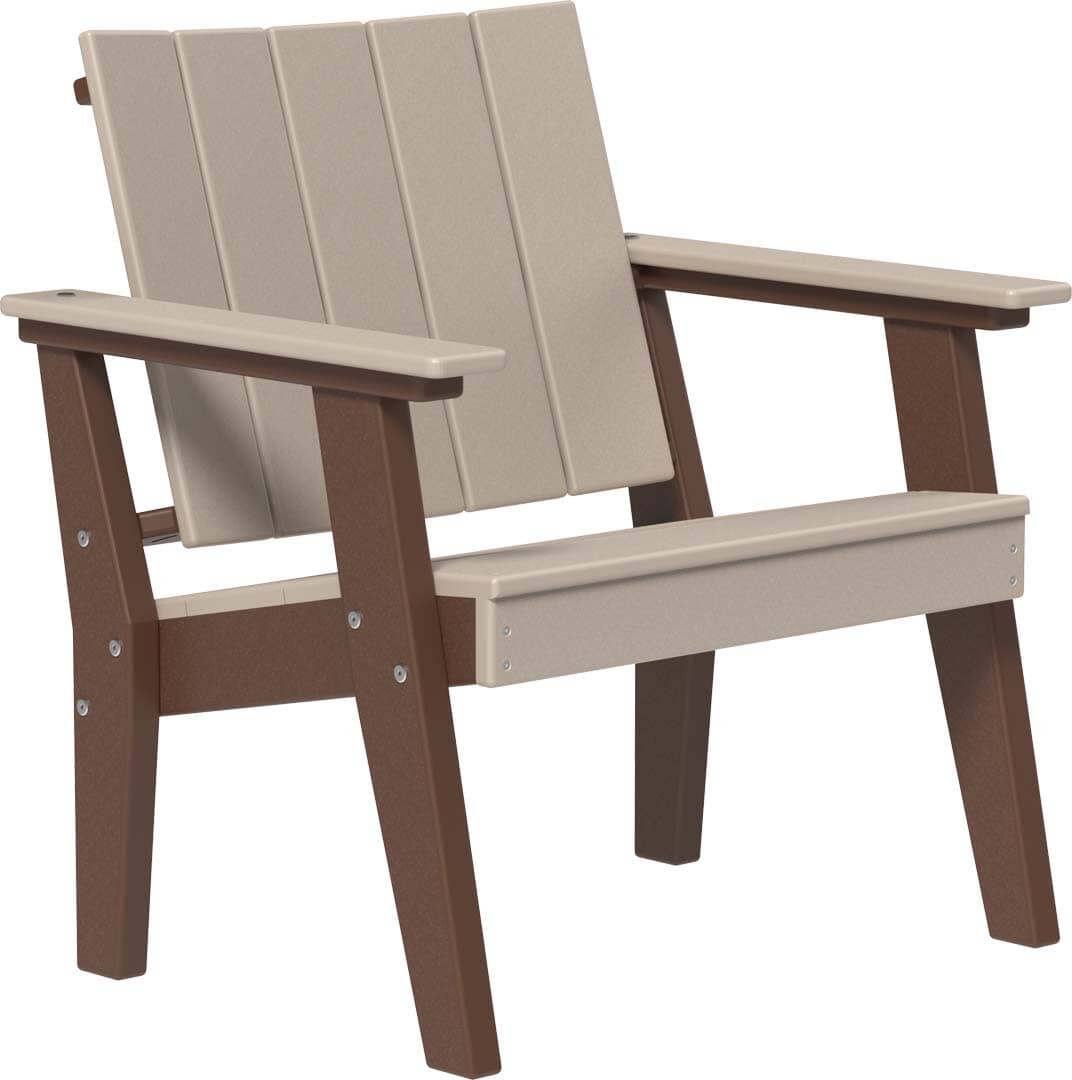 LuxCraft Poly 5 Piece Fire Pit Table & Chairs Set