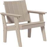 LuxCraft Poly 5 Piece Fire Pit Table & Chairs Set