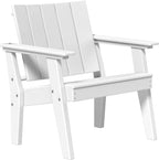 LuxCraft Poly 5 Piece Fire Pit Table & Chairs Set