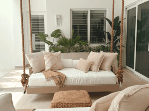 Magnolia Signature Teak Hanging Bed