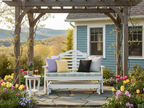 Marlboro Pine Glider by A&L Furniture