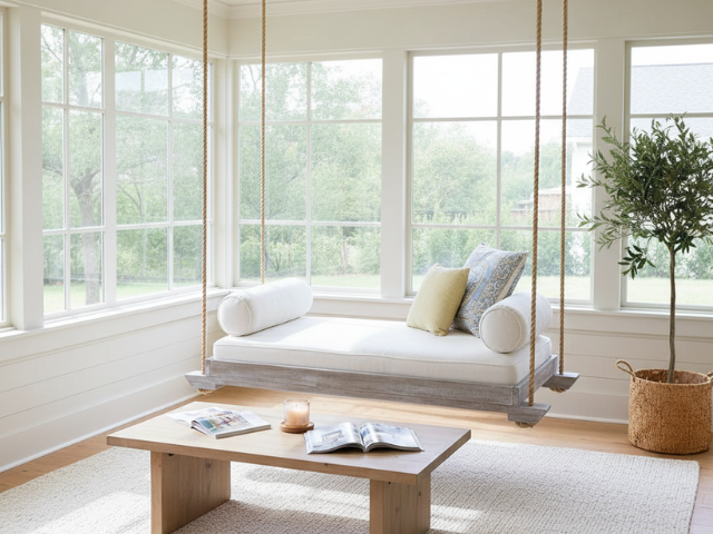 Mercedes Bed Swing & Cushion