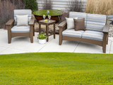 Mission Style Cypress Sofa Set - 3 Piece
