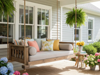 Oliver Lane Bed Swing & Cushion Set