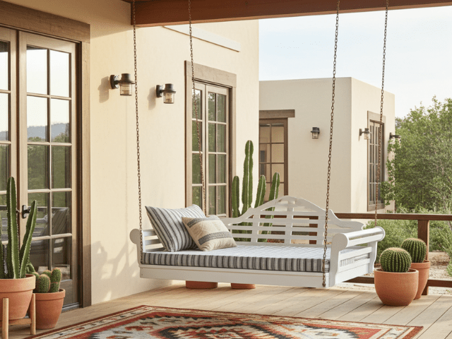 Marlboro Pine Swing Bed