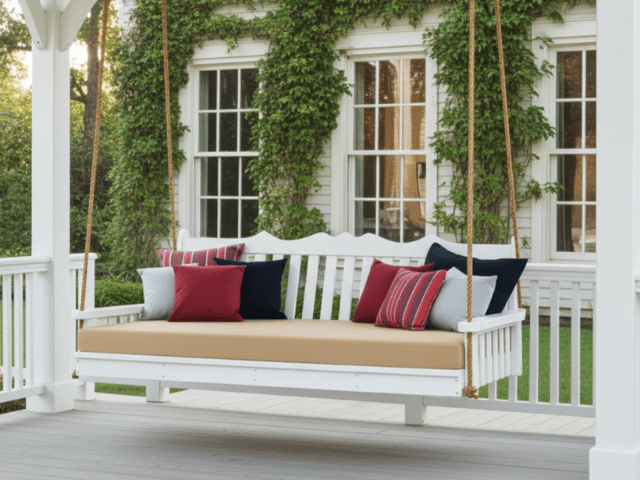 Royal English Pine Twin Size Swing Bed