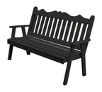 Royal English Garden Red Cedar Bench
