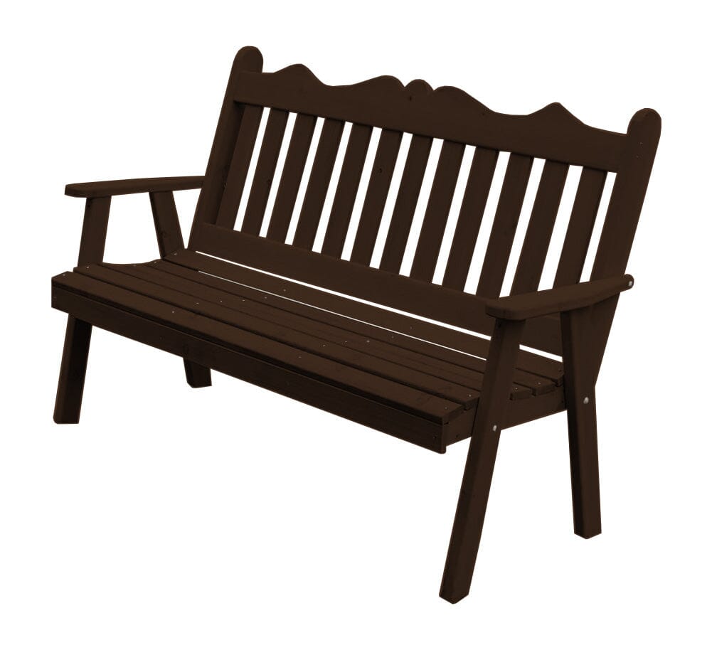 Royal English Garden Red Cedar Bench
