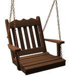 Royal English Cedar 2 Foot Chair Swing