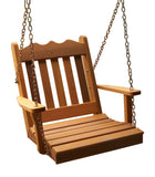 Royal English Cedar 2 Foot Chair Swing