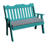 Royal English Garden Poly Bench by A&L Furniture