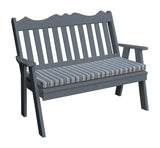 Royal English Garden Poly Bench by A&L Furniture