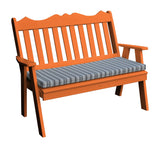 Royal English Garden Poly Bench by A&L Furniture