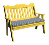 Royal English Garden Poly Bench by A&L Furniture