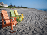 Royal Adirondack Chair in Poly by LuxCraft