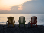 Royal Adirondack Chair in Poly by LuxCraft