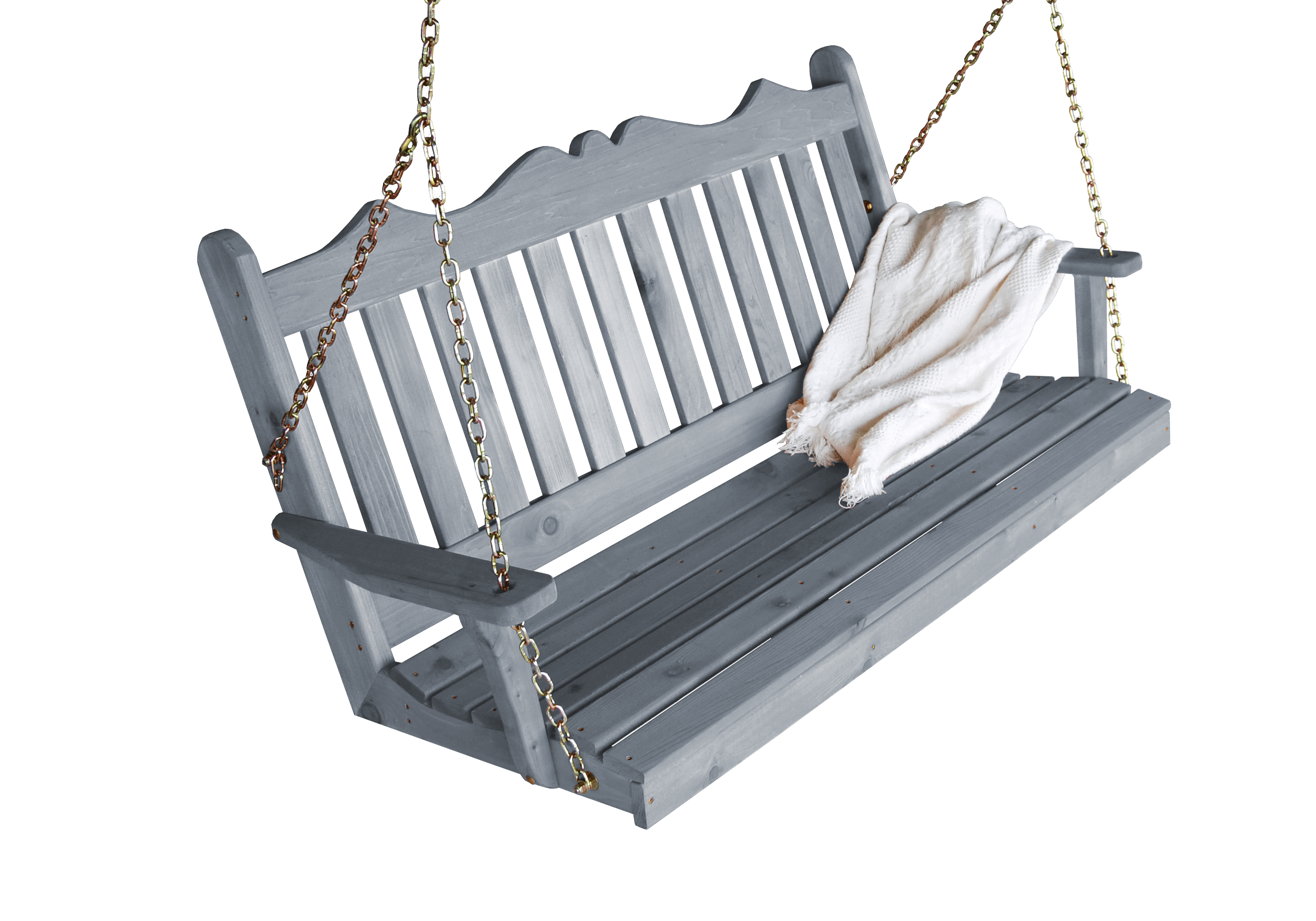 Royal English Garden Red Cedar Swing