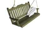 Royal English Garden Red Cedar Swing