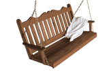 Royal English Garden Red Cedar Swing