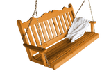 Royal English Garden Red Cedar Swing