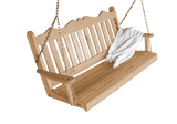 Royal English Garden Red Cedar Swing