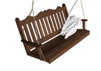 Royal English Garden Red Cedar Swing