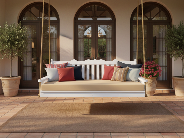 Royal English Pine Swing Bed