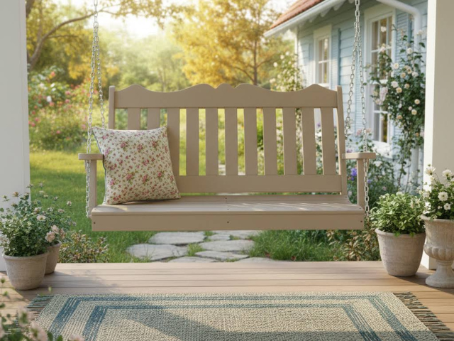 Royal English Garden Poly Swing