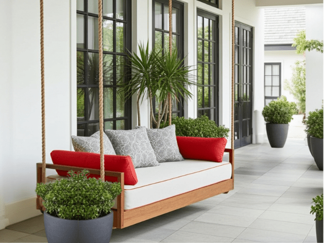 Surfside Teak Bed Swing