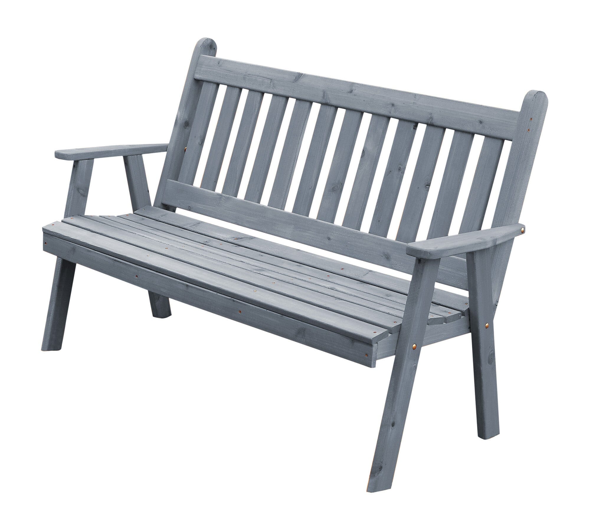Traditional English Red Cedar Garden Bench
