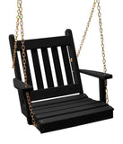 Traditional English Cedar Chair Swing