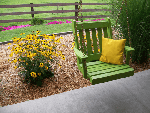 Traditional English Pine Chair Swing by A&L Furniture