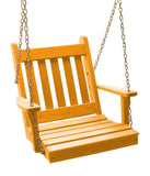 Traditional English Cedar Chair Swing