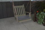 Traditional English Pine Chair Swing by A&L Furniture