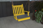 Traditional English Pine Chair Swing by A&L Furniture