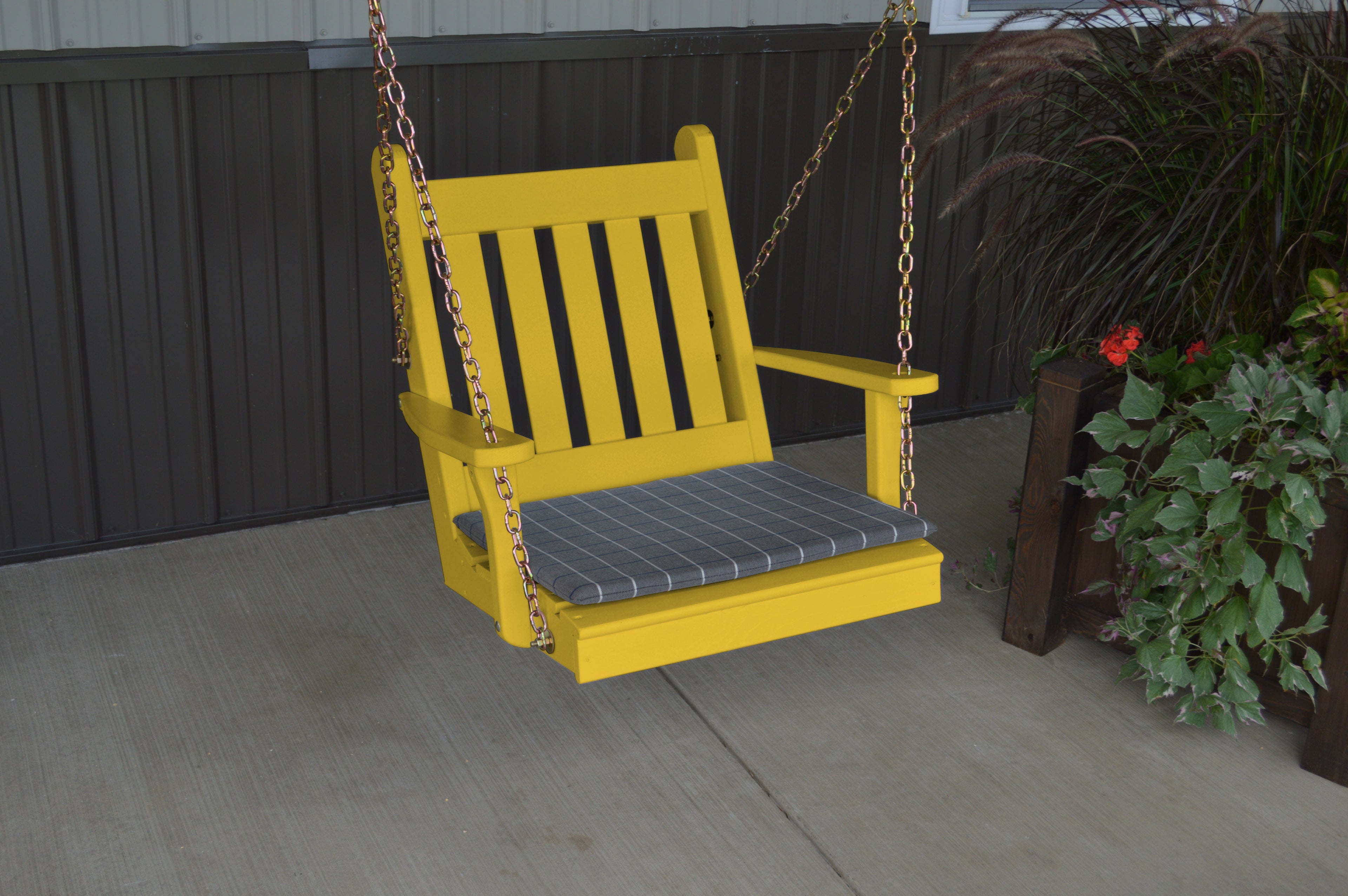 Traditional English Pine Chair Swing by A&L Furniture