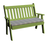 Traditional English Poly Bench by A&L Furniture