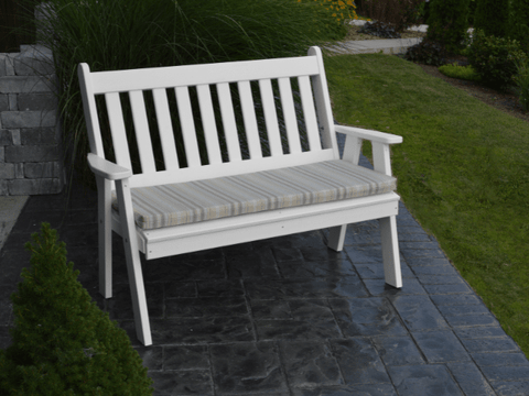 Traditional English Poly Bench by A&L Furniture