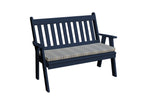 Traditional English Poly Bench by A&L Furniture
