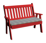 Traditional English Poly Bench by A&L Furniture