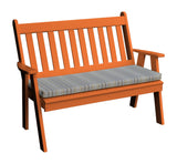Traditional English Poly Bench by A&L Furniture