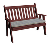 Traditional English Poly Bench by A&L Furniture